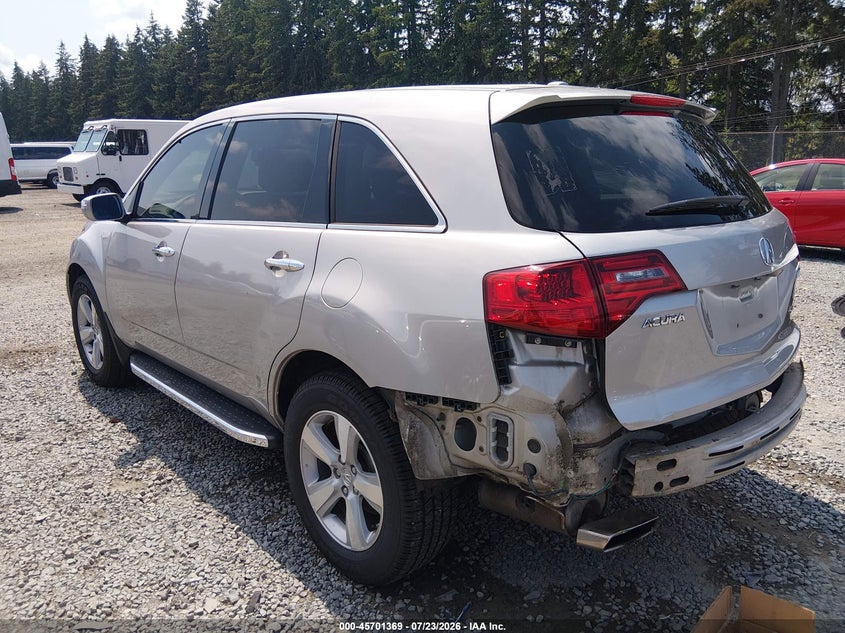 Vin: 2hnyd2h66ah530492, lot: 46199997, acura mdx technology package 20103