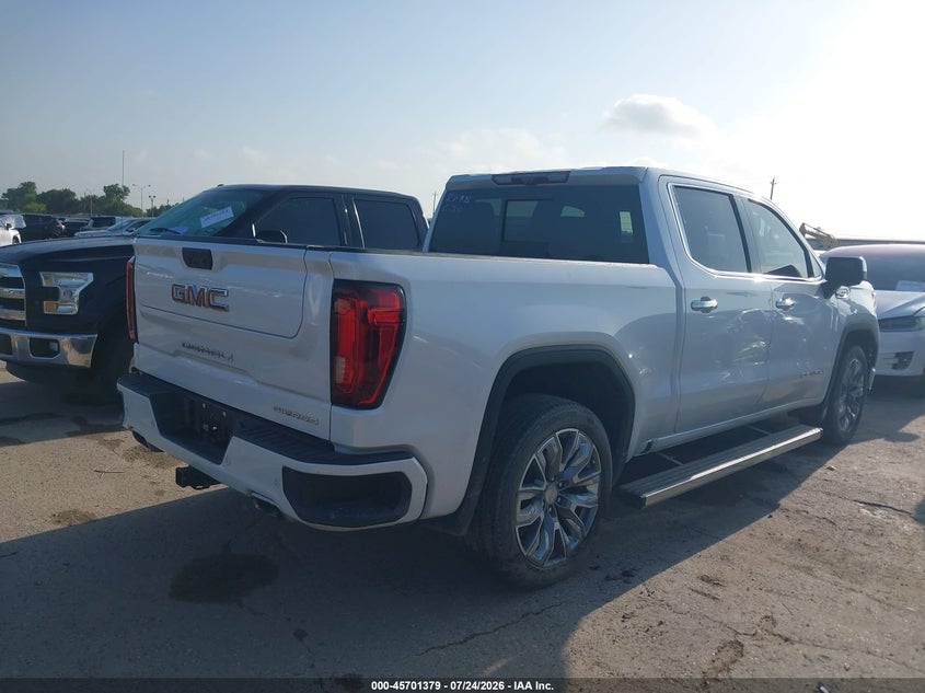 Vin: 3gtuugel8pg312798, lot: 46200007, gmc sierra 1500 4wd  short box denali 20234