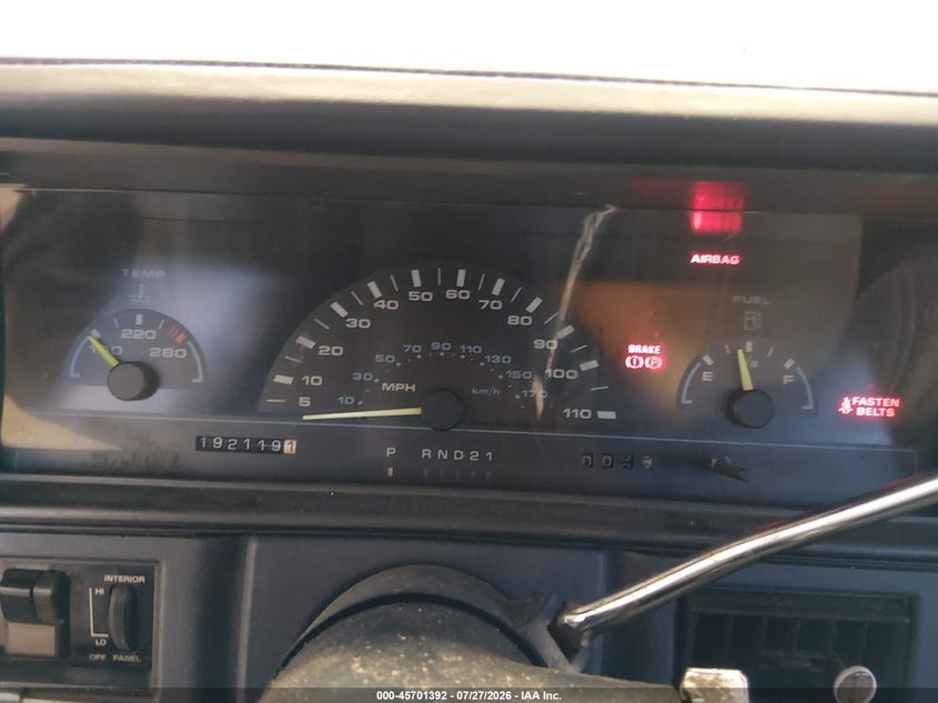 1993 OLDSMOBILE CUTLASS CIERA auction photo 7