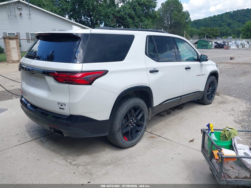 Vin: 1gnevkkw2pj251702, lot: 46200031, chevrolet traverse awd premier 20234