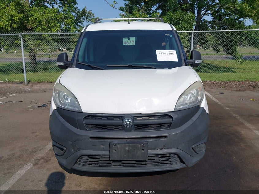 2017 RAM PROMASTER CITY VAN 2.4L I-4 DOHC, VVT, 178HP
