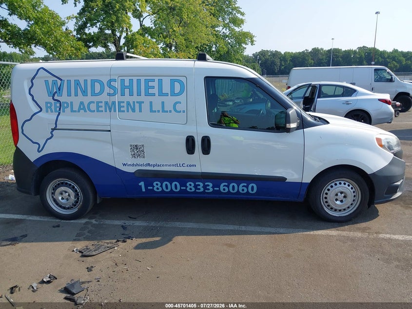 2017 RAM PROMASTER CITY VAN 2.4L I-4 DOHC, VVT, 178HP