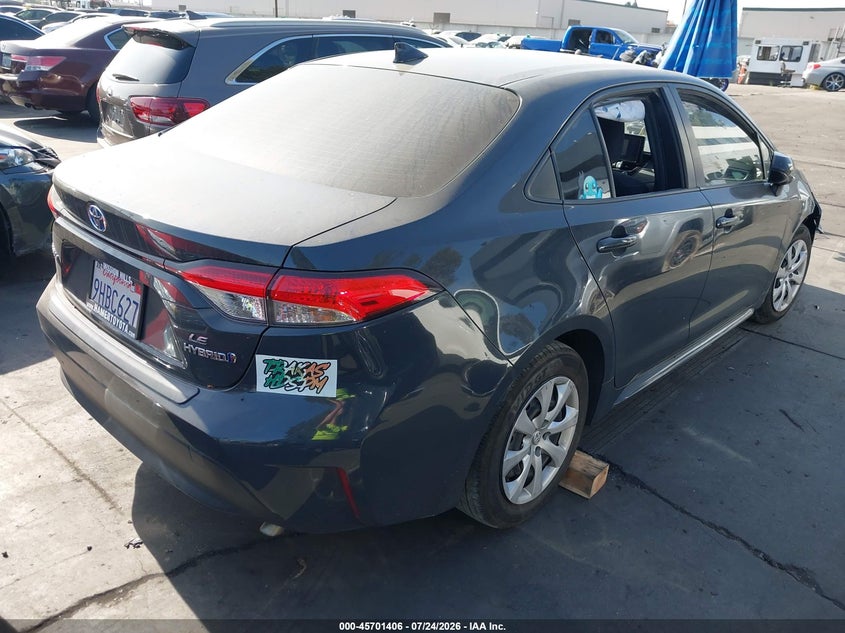 2023 TOYOTA COROLLA SEDAN 1.8L I-4 DOHC, VVT, 96HP
