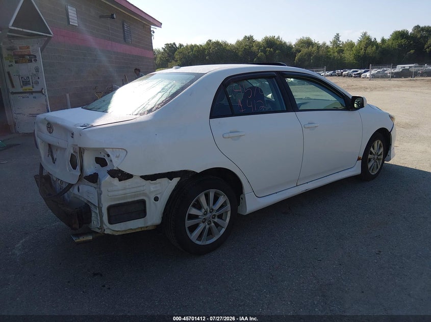 Vin: 2t1bu4ee2ac424232, lot: 46200040, toyota corolla s 20104