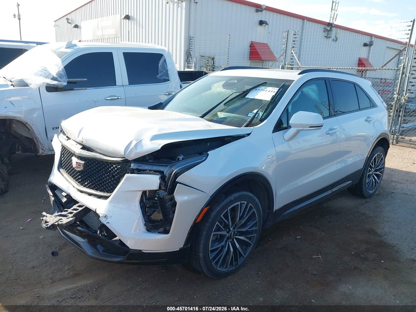 Vin: 1gyfzfr49rf225109, lot: 46200044, cadillac xt4 awd sport 20242