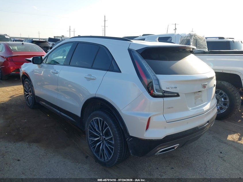 Vin: 1gyfzfr49rf225109, lot: 46200044, cadillac xt4 awd sport 20243