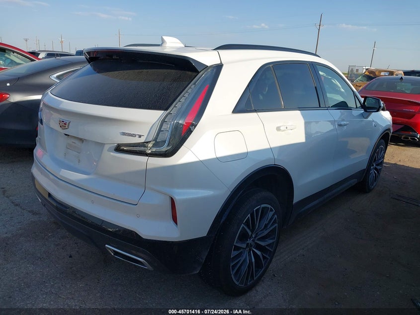 Vin: 1gyfzfr49rf225109, lot: 46200044, cadillac xt4 awd sport 20244