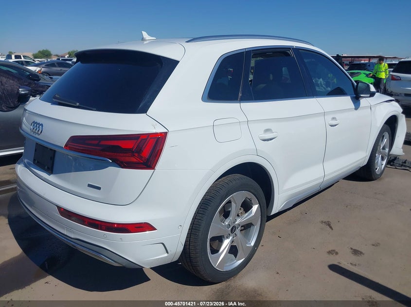 Vin: wa1caafyxm2014604, lot: 46200049, audi q5 prestige 45 tfsi quattro s tronic 20214