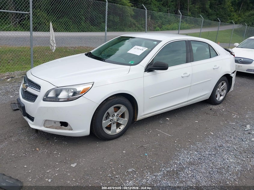 Vin: 1g11b5saxdf172811, lot: 46200055, chevrolet malibu 1ls 20132