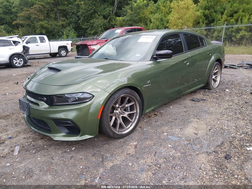 Vin: 2c3cdxgjxph606666, lot: 46200062, dodge charger scat pack widebody 20232