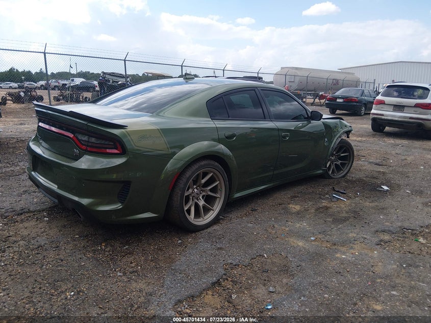 Vin: 2c3cdxgjxph606666, lot: 46200062, dodge charger scat pack widebody 20234