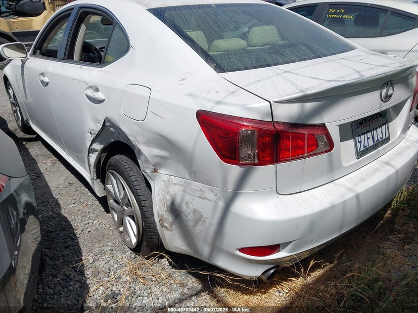 Vin: jthcf5c28b5047061, lot: 46200070, lexus is 250 20113