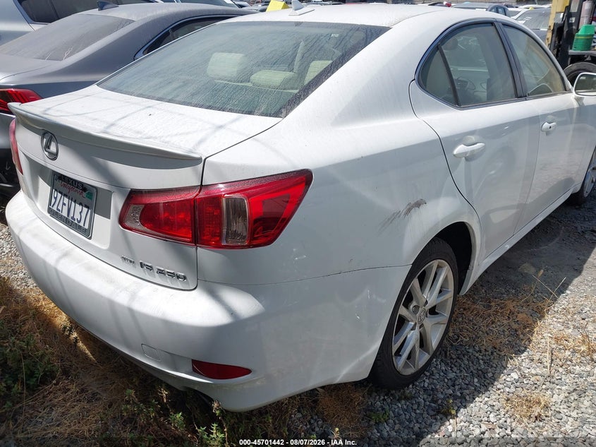 Vin: jthcf5c28b5047061, lot: 46200070, lexus is 250 20114