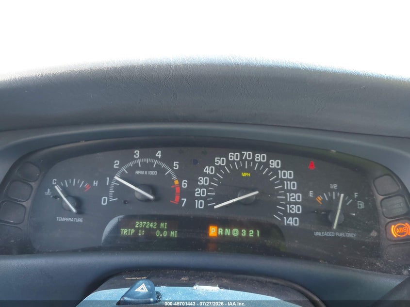 1999 BUICK PARK AVENUE auction photo 7