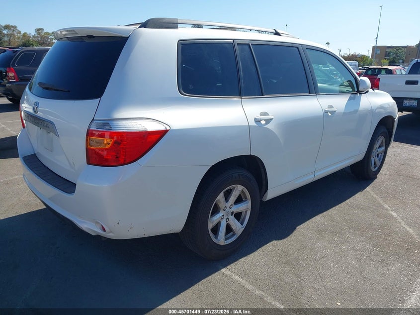 2008 TOYOTA HIGHLANDER auction photo 4