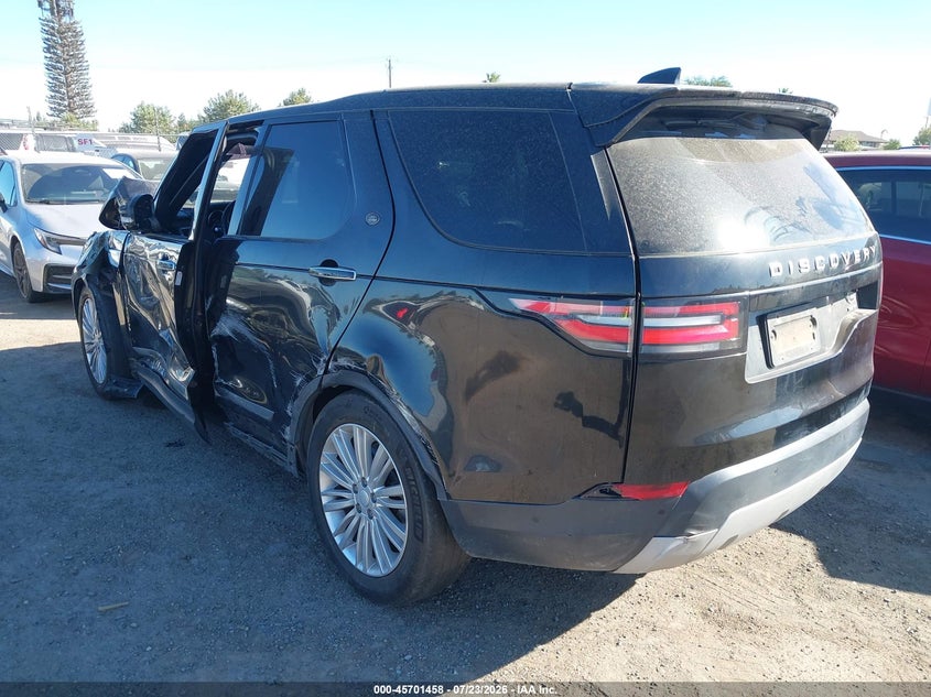 Vin: salrhbbk5ha020477, lot: 46200086, land rover discovery hse luxury 20173