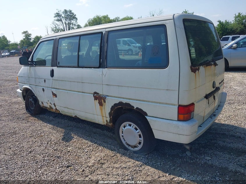1993 VOLKSWAGEN EUROVAN auction photo 3