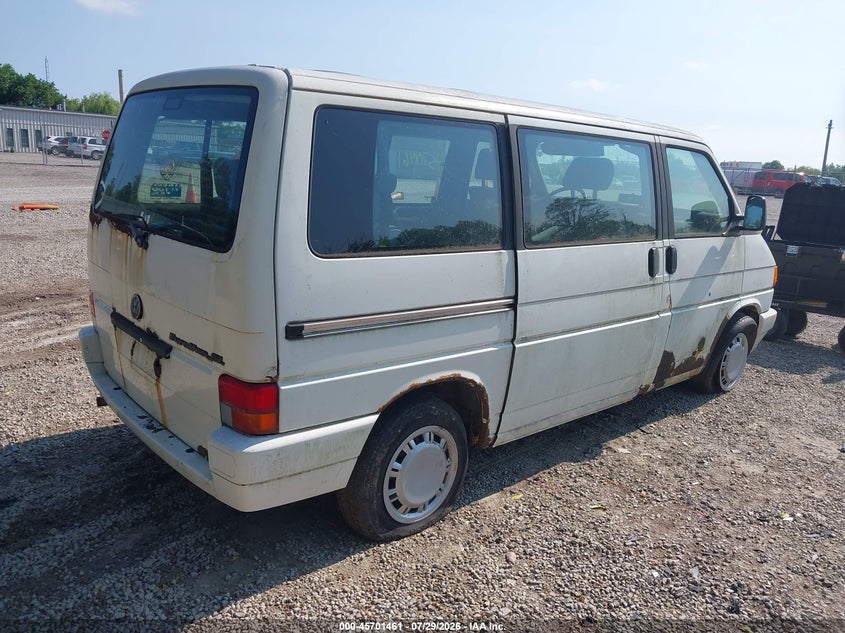 1993 VOLKSWAGEN EUROVAN auction photo 4