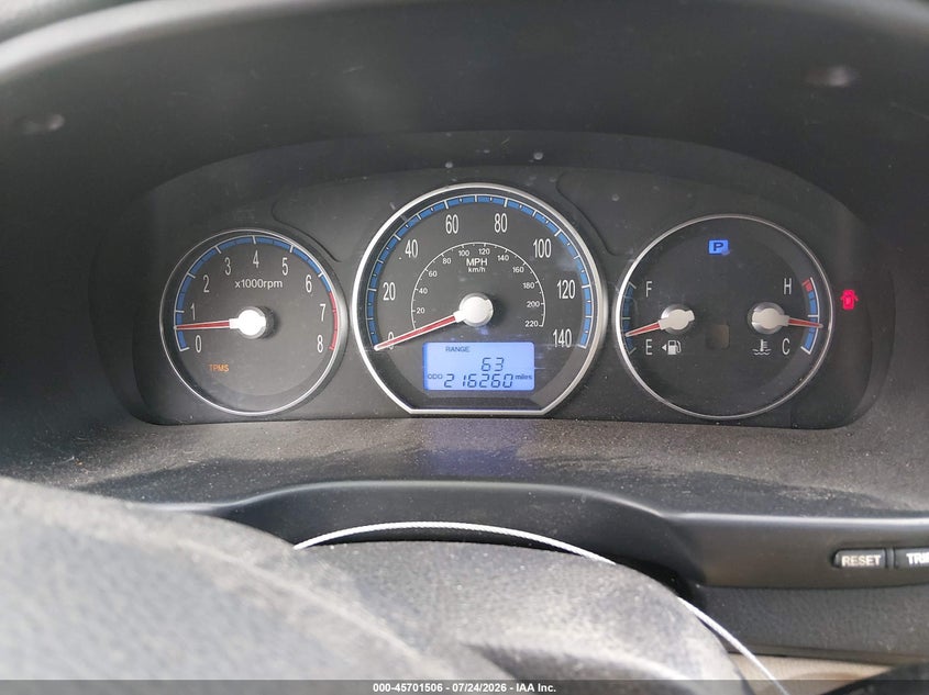 2009 HYUNDAI SANTA FE auction photo 7