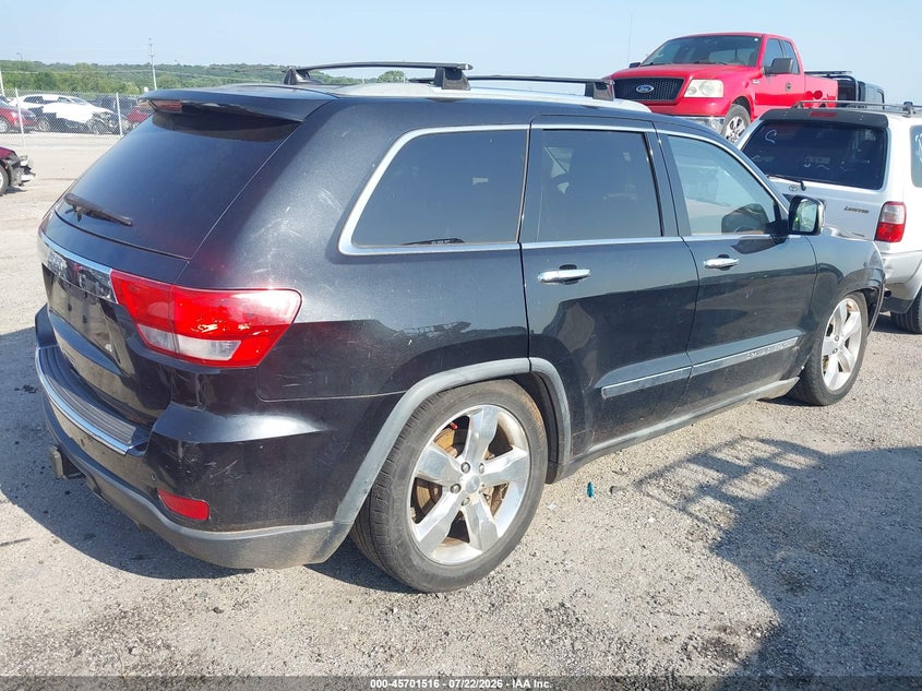 Vin: 1j4rr6gt0bc652483, lot: 46200144, jeep grand cherokee overland 20114
