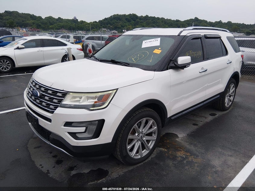 Vin: 1fm5k8f83hgc38807, lot: 46200167, ford explorer limited 20172