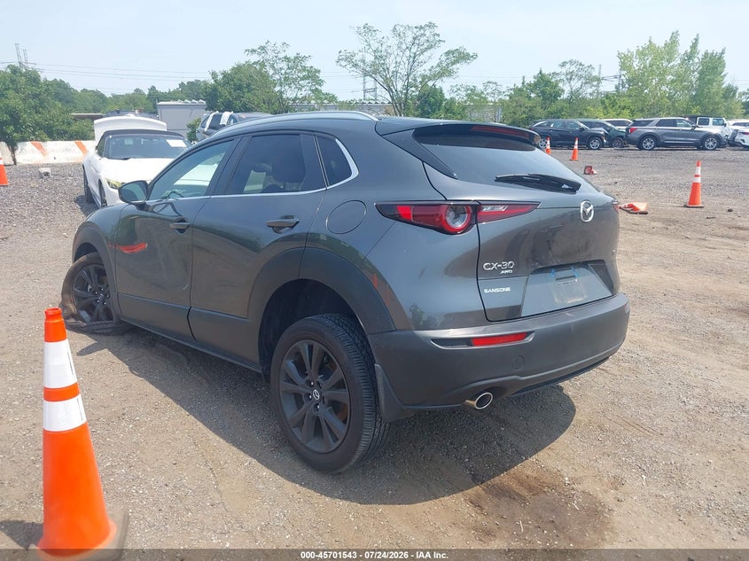 Vin: 3mvdmbbm4sm754468, lot: 46200171, mazda cx-30 2.5 s select sport 20253