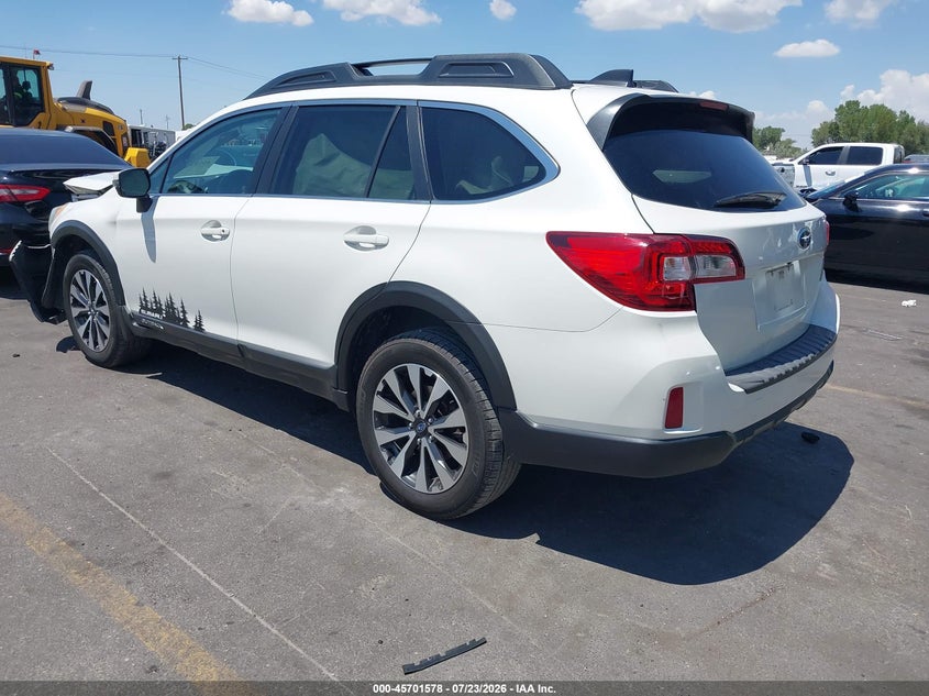 Vin: 4s4bsanc8g3209941, lot: 46200206, subaru outback 2.5i limited 20163