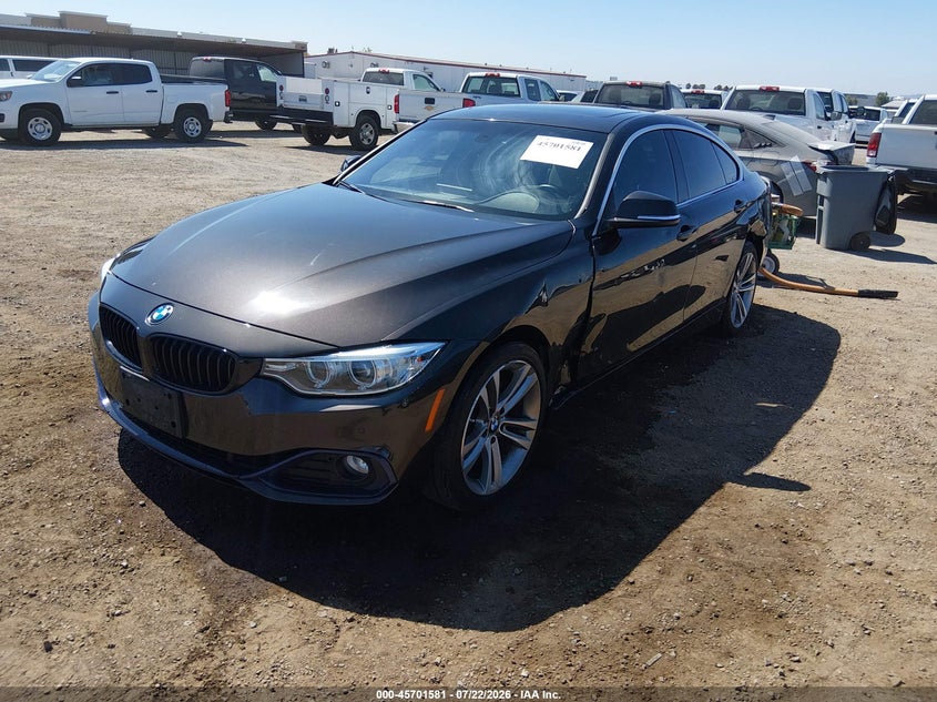 Vin: wba4f7c51hg438431, lot: 46200209, bmw 430i gran coupe 20172