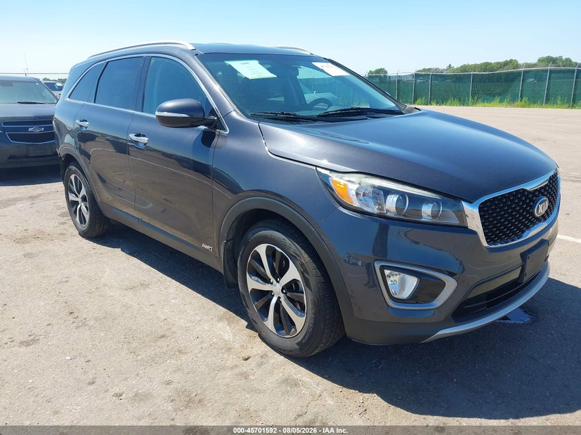 Vin: 5xyphda15gg122850, lot: 46200220, kia sorento 2.0t ex 2016 img_1