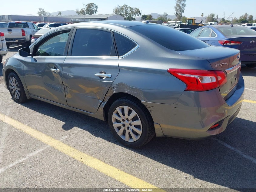 2017 NISSAN SENTRA auction photo 3