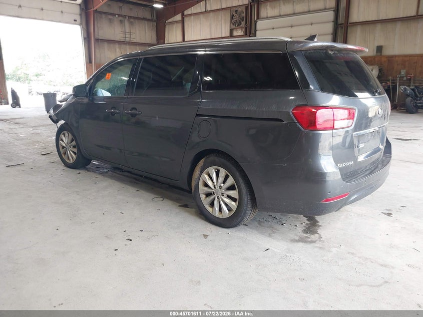 Vin: kndmc5c14j6396877, lot: 46200239, kia sedona ex 20183