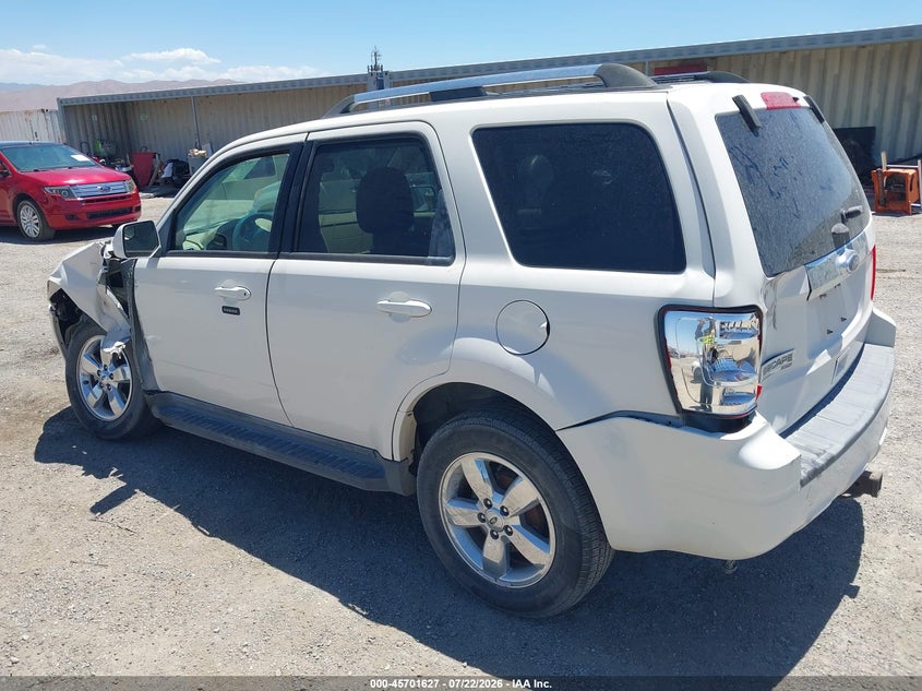 Vin: 1fmcu0e7xcka65207, lot: 46200255, ford escape limited 20123