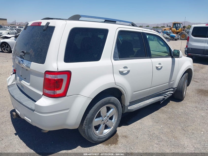 Vin: 1fmcu0e7xcka65207, lot: 46200255, ford escape limited 20124