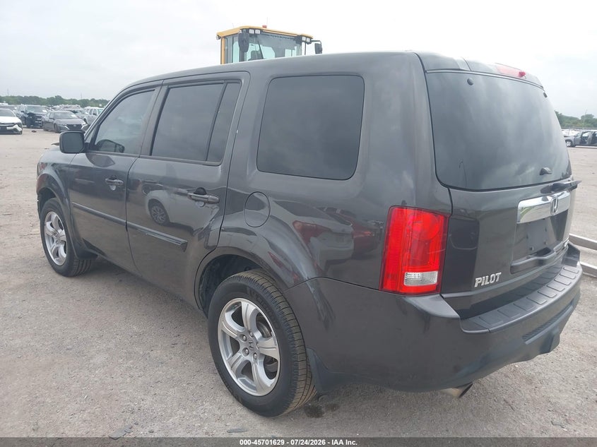 Vin: 5fnyf4h59cb070675, lot: 46200257, honda pilot ex-l 20123
