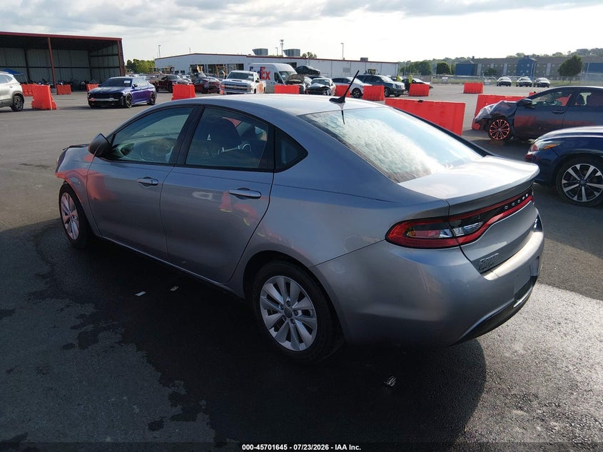 Vin: 1c3cdfbb3ed768692, lot: 46200273, dodge dart sxt 20143
