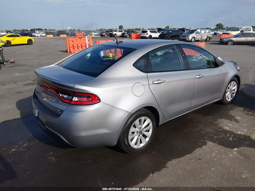 Vin: 1c3cdfbb3ed768692, lot: 46200273, dodge dart sxt 20144