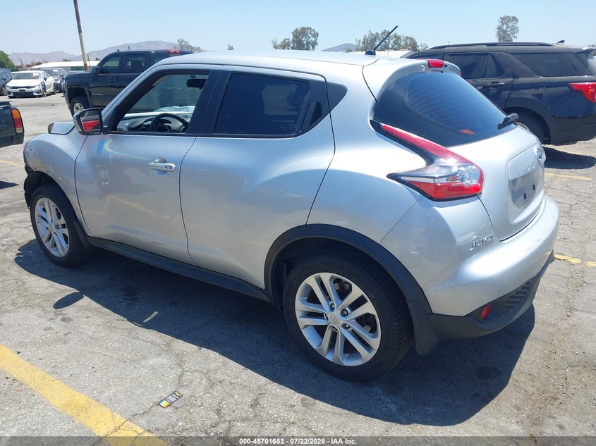 Vin: jn8af5mv5ft556824, lot: 46200281, nissan juke s 20153