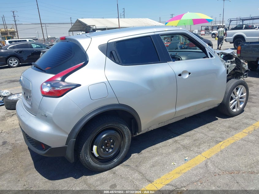 Vin: jn8af5mv5ft556824, lot: 46200281, nissan juke s 20154