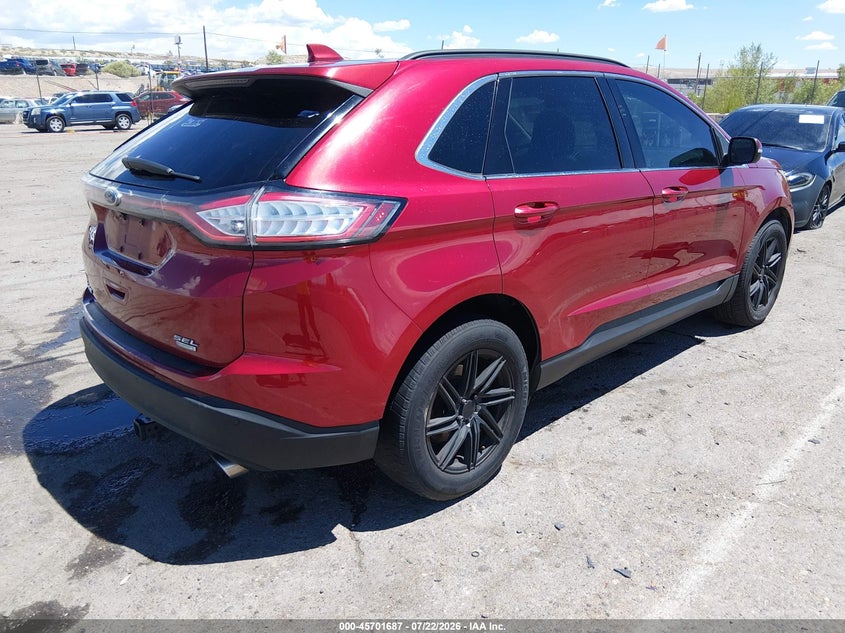 Vin: 2fmpk3j99gbb72880, lot: 46200315, ford edge sel 20164