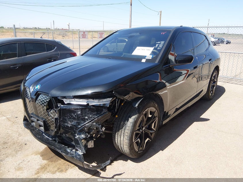 Vin: wb523cf00scu67926, lot: 46200328, bmw ix xdrive50 20252