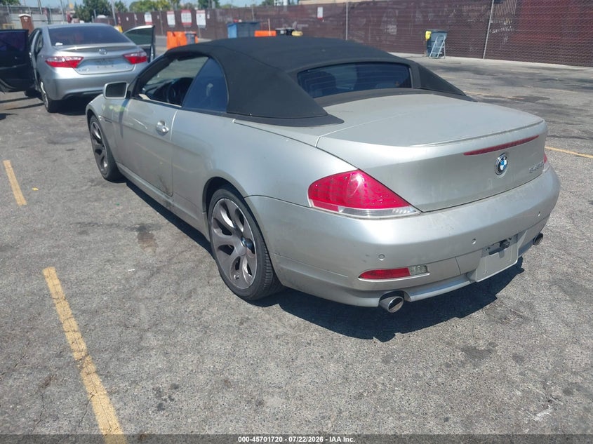 2004 BMW 645CI auction photo 3