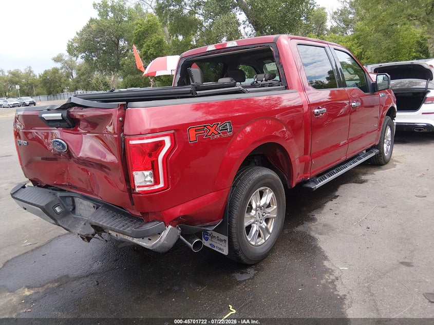 Vin: 1ftew1eg2gke45242, lot: 46200350, ford f-150 xlt 20164