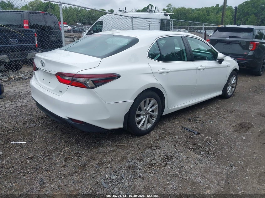 Vin: 4t1c11ak7mu464297, lot: 46200372, toyota camry le 20214