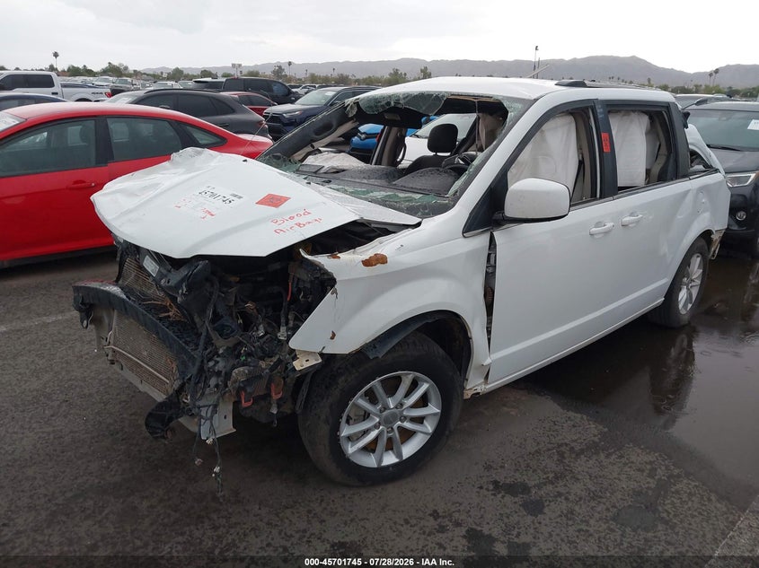 Vin: 2c4rdgcg6kr514568, lot: 46200373, dodge grand caravan sxt 20192