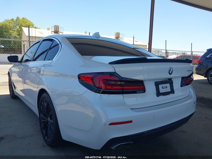 Vin: wba53bh06pwy03056, lot: 46200374, bmw 530 i 20233