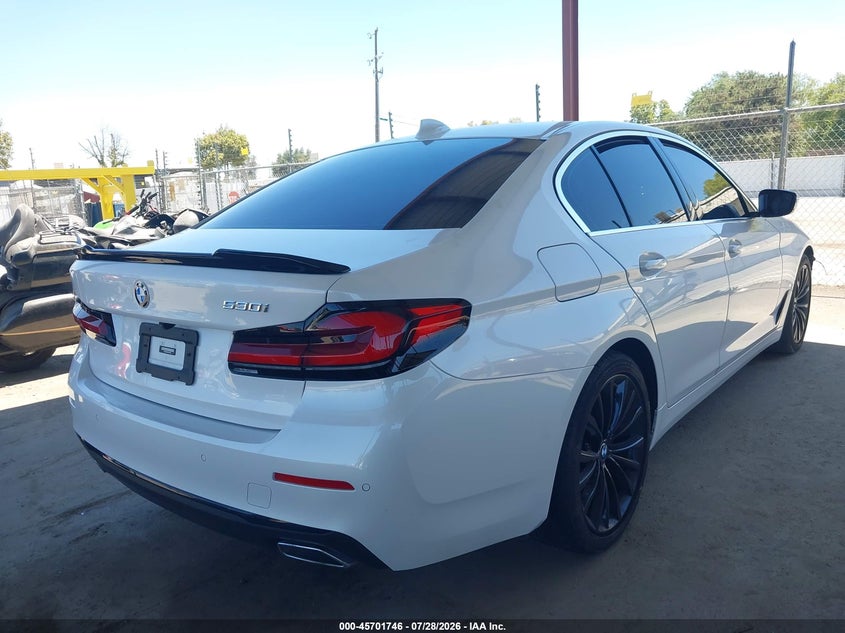 Vin: wba53bh06pwy03056, lot: 46200374, bmw 530 i 20234