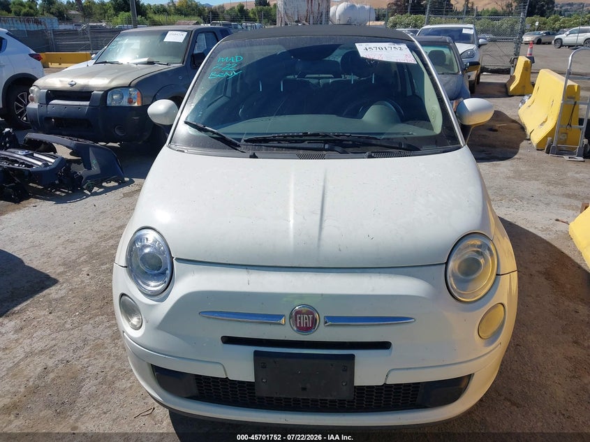 2015 FIAT 500C auction photo 6