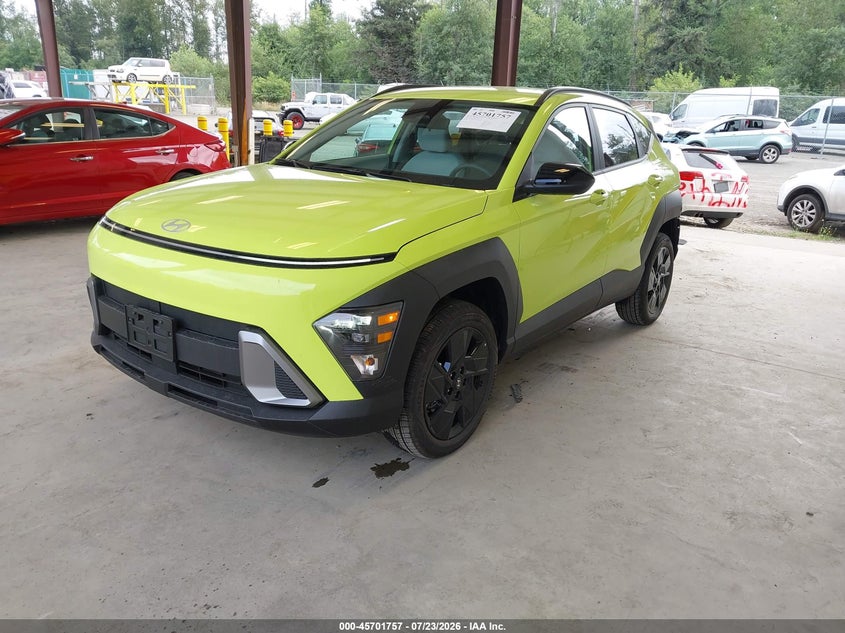 Vin: km8hfcab6tu433611, lot: 46200385, hyundai kona sel sport 20262