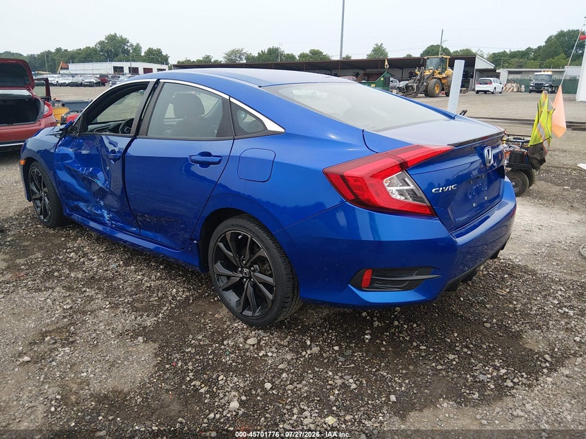 Vin: 19xfc2f88le029414, lot: 46200404, honda civic sport 20203