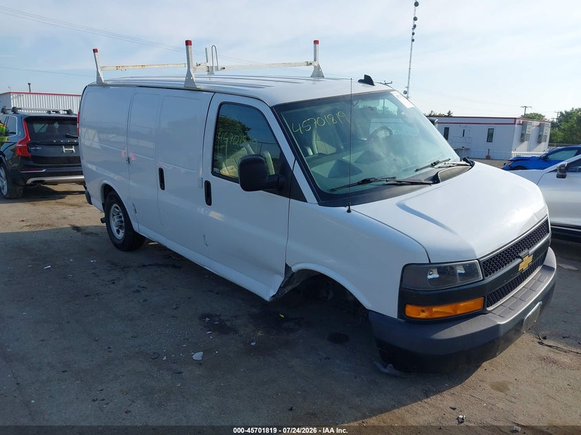 Vin: 1gcwgafp9m1188520, lot: 46200447, chevrolet express cargo rwd 2500 regular wheelbase wt 2021 img_1
